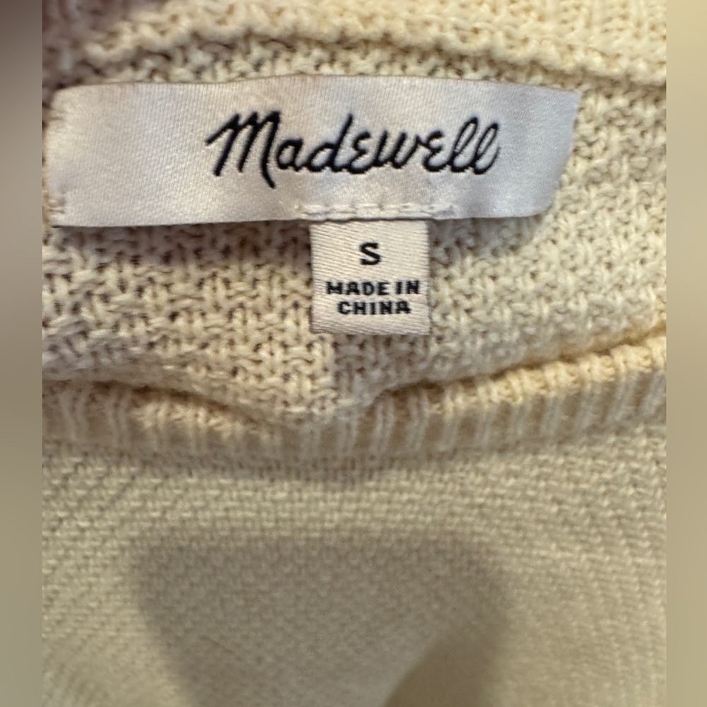 Madewell Women's Soft Cream Sweater